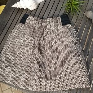 Textured Skirt with Pockets